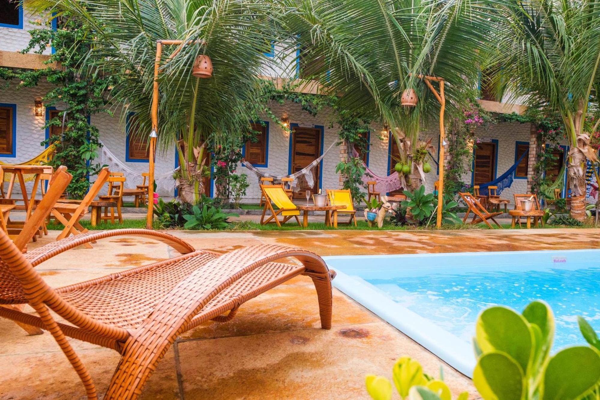 Pousada Villa Coqueiro Luis Correia Bagian luar foto