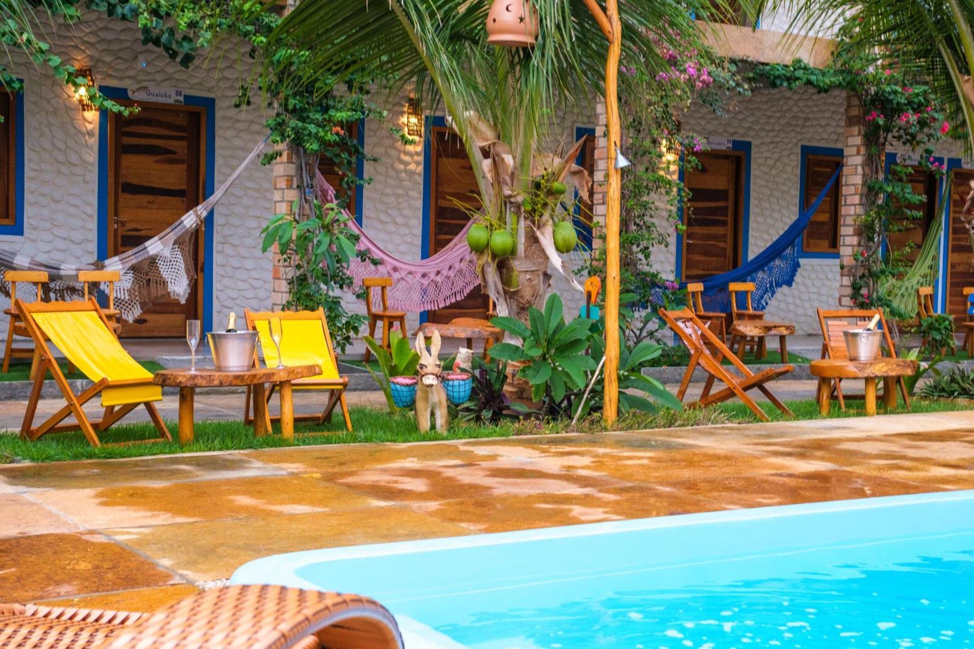 Pousada Villa Coqueiro Luis Correia Bagian luar foto
