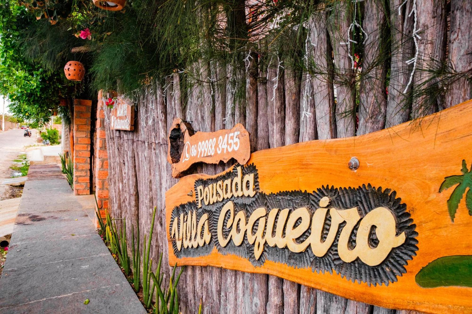 Pousada Villa Coqueiro Luis Correia Bagian luar foto