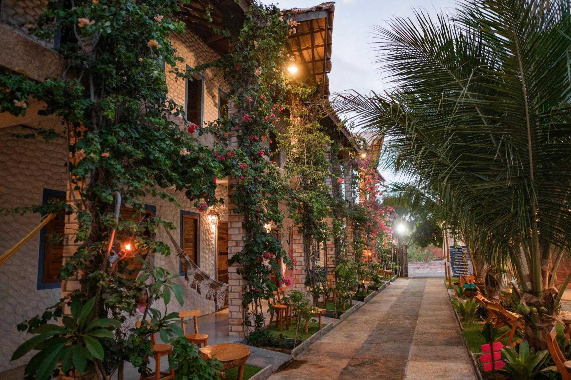 Pousada Villa Coqueiro Luis Correia Bagian luar foto