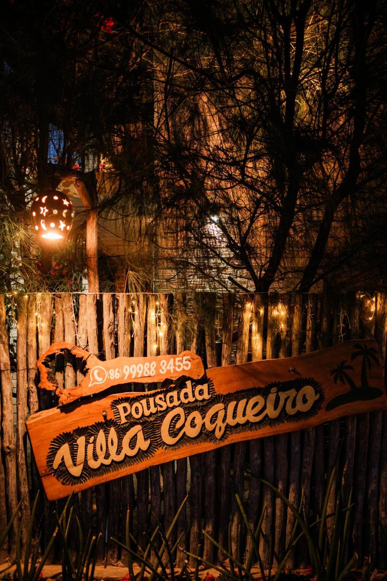 Pousada Villa Coqueiro Luis Correia Bagian luar foto